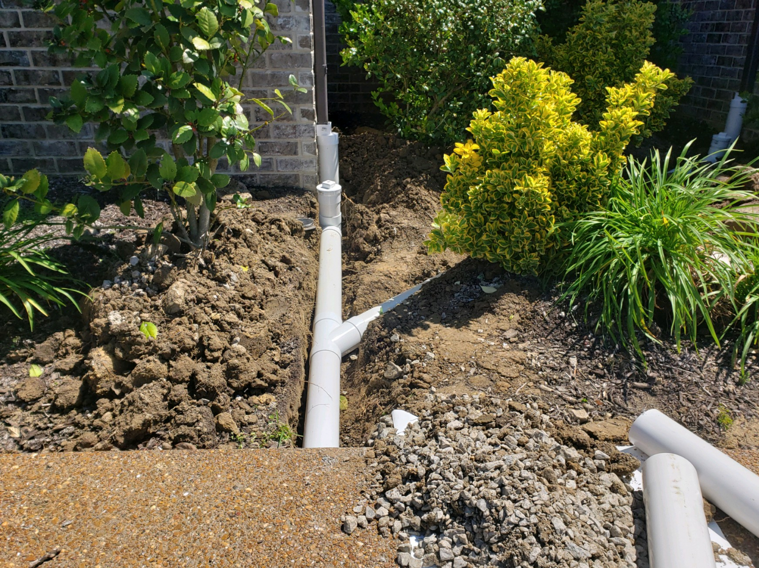 Nashville Downspout Dude Bubble Pots 2