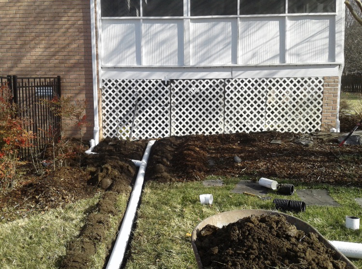 Nashville Downspout Dude Bubble Pots 7