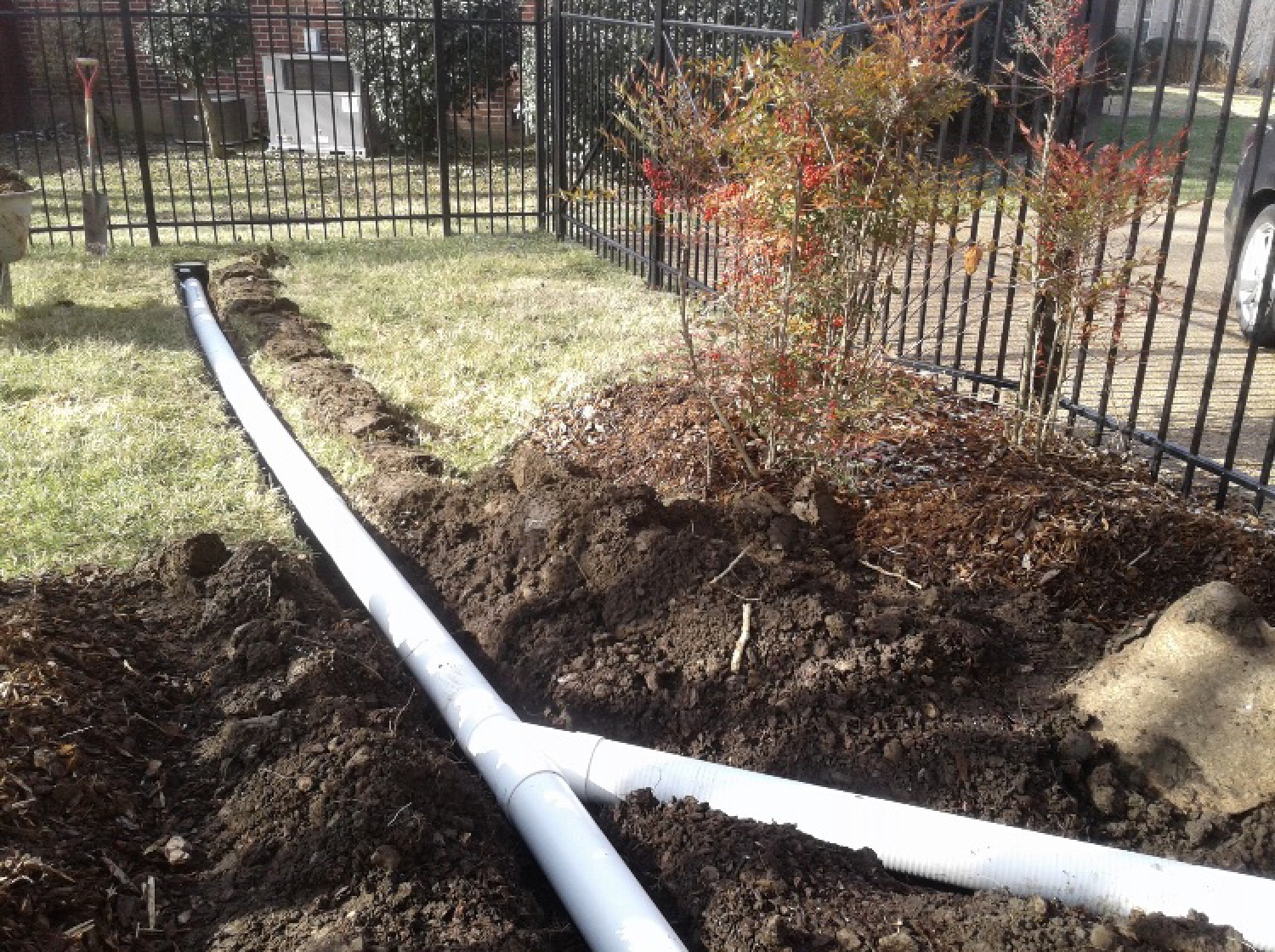 Nashville Downspout Dude Bubble Pots 10