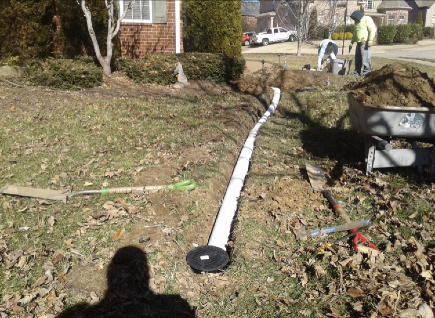 Nashville Downspout Dude Bubble Pots 42