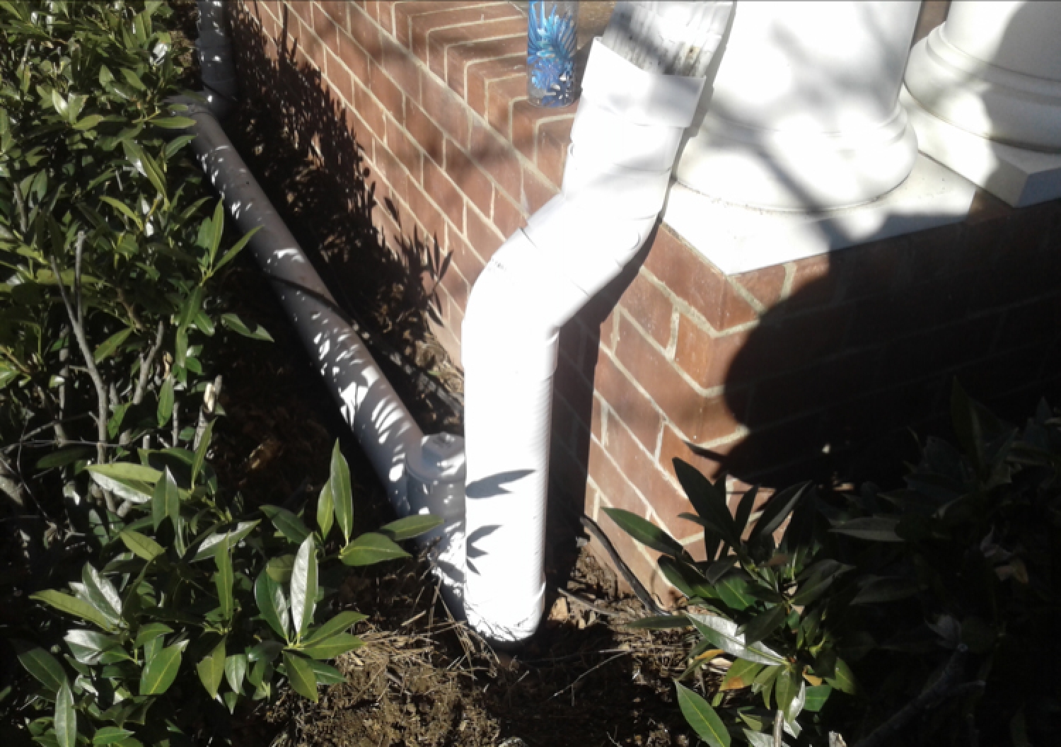 Nashville Downspout Dude Bubble Pots 48